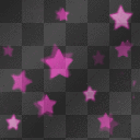 black/pink stars