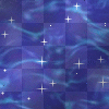 Blue glitter