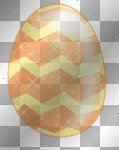 Orange Easter Egg