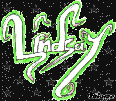 lindsay letters Picture #3356048 | Blingee.com