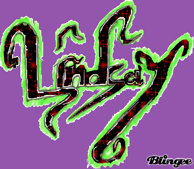 lindsay letters Picture #3358305 | Blingee.com