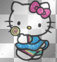 Hello Kitty With A Lollipop