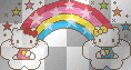 hello kitty rainbow