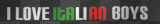 italian boys
