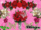 butterflies and roses