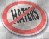 no haters button