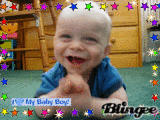 My baby boy.