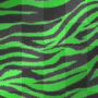 GREEN ZEBRA PRINT
