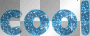 cool blue glitter