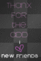 thanks 4 the add