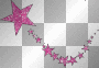 pink glitter comet