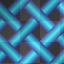 blue fence blue fence