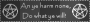 Harm None