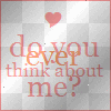 think of me 