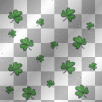 Shamrock Glittery Pattern (Small)