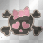 pink skull