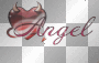 angel heart with horns