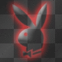 Red Playboy Bunny