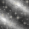 black glitter