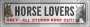 Horse luvvers