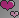 2 blinking hearts