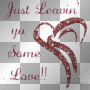 Leaving ya some love (red)