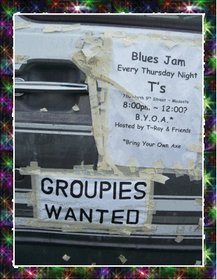Groupies wanted....hahaha