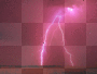 pink lightning background