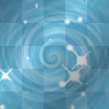 blue background