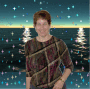 Starry ocean moonglow