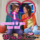 Troy and Gabriella in LOVE