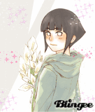 hinata with lilies