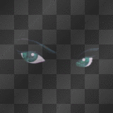 green eyes