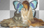 wolf with fairy