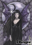 gothic fairy of the moon