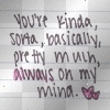 in my mind