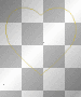 yellow exploding heart