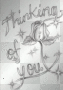 thinkink of you