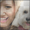 Ashley tisdale and her little puppy dog