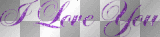 I love you