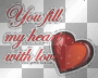 u fill my heart
