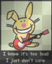 loud music