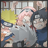 Team Kakashi baggin on Kakashi sensei...lol