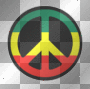 Nancy Reyes' One Love Peace Sign Nancy Reyes' One Love Peace Sign