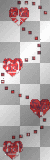 Glitter hearts