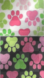 colourful pawprint background colourful pawprint background