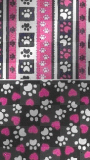 pawprint background, pink,white and black pawprint background, pink,white and black