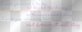 wrote your name