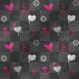 skulls n hearts
