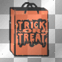 glitter treat bag